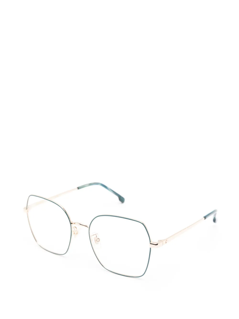 Carrera Bril met geometrisch montuur Goud