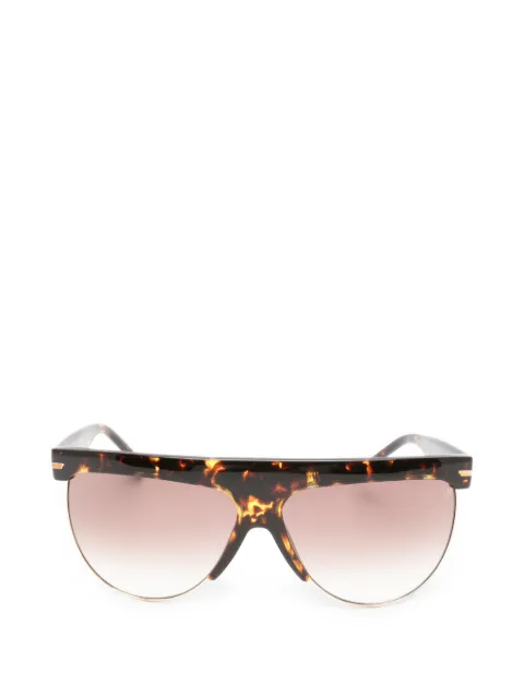 Victoria Beckham Eyewear tortoiseshell-effect geometric-frame sunglasses