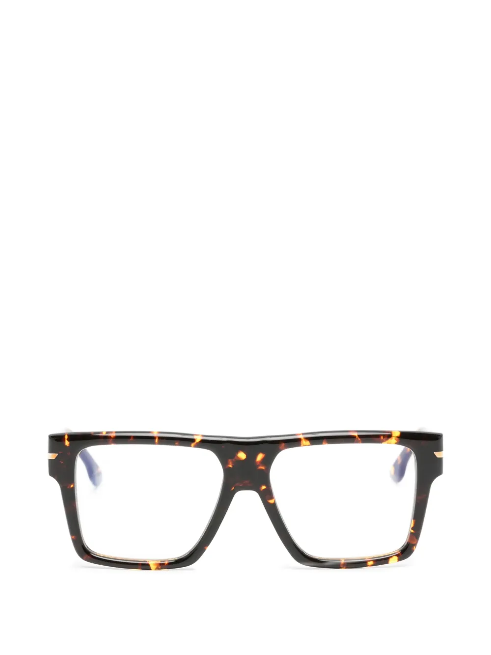 Victoria Beckham Eyewear tortoiseshell-effect square-frame glasses