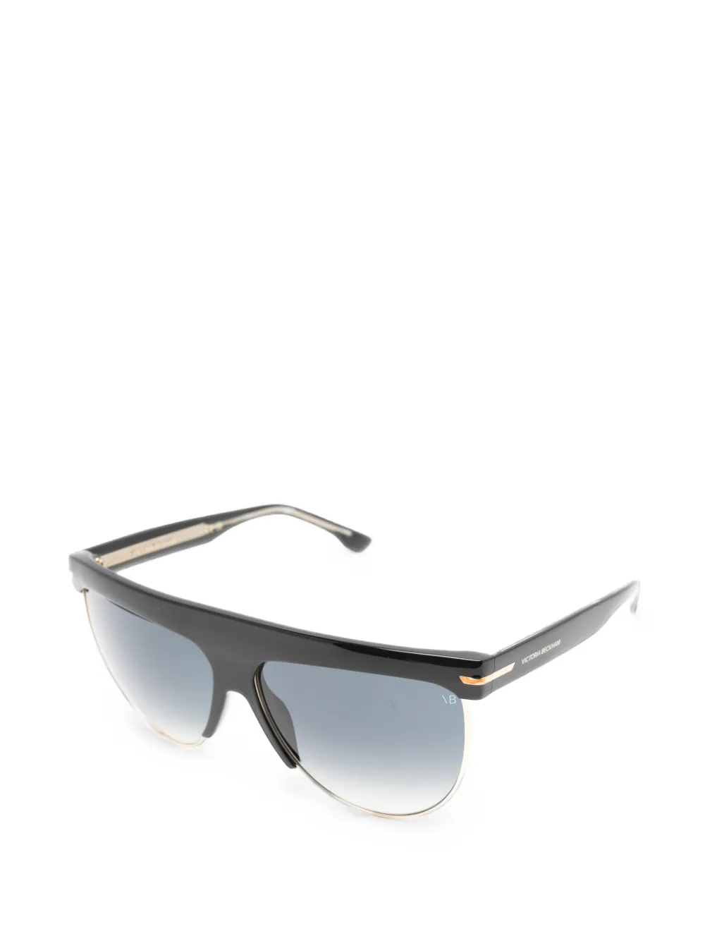 Victoria Beckham Eyewear Zonnebril met geometrisch montuur Zwart