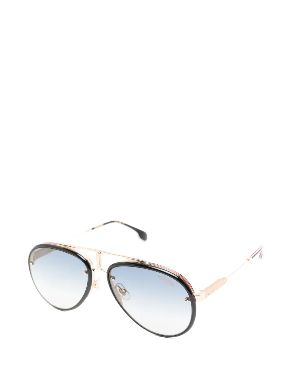 Carrera Glory zonnebril met piloten montuur Zwart