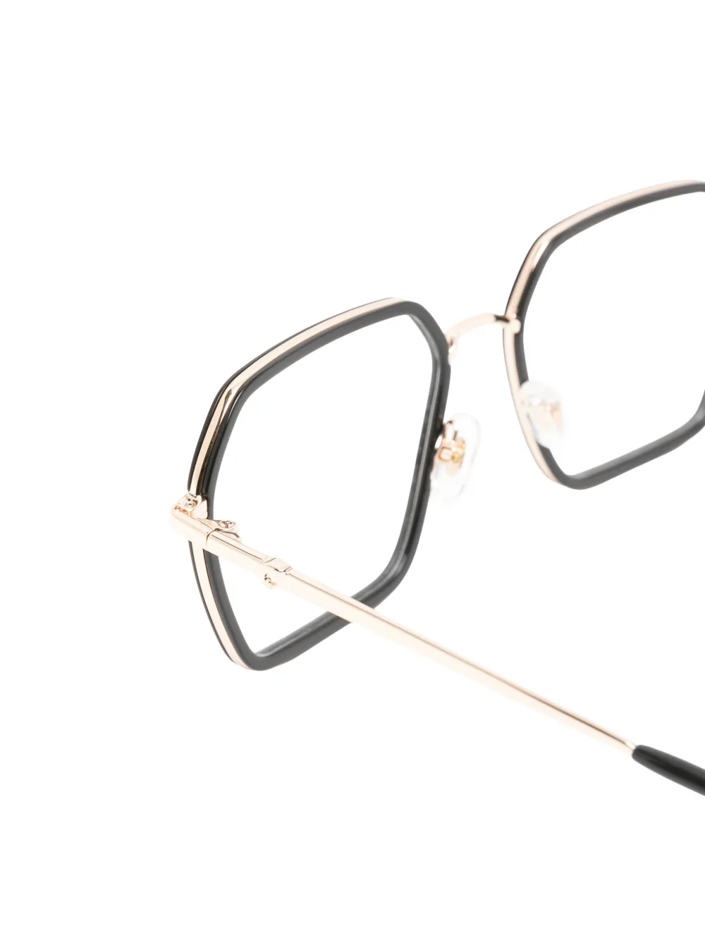 Carrera Bril met geometrisch montuur Zwart