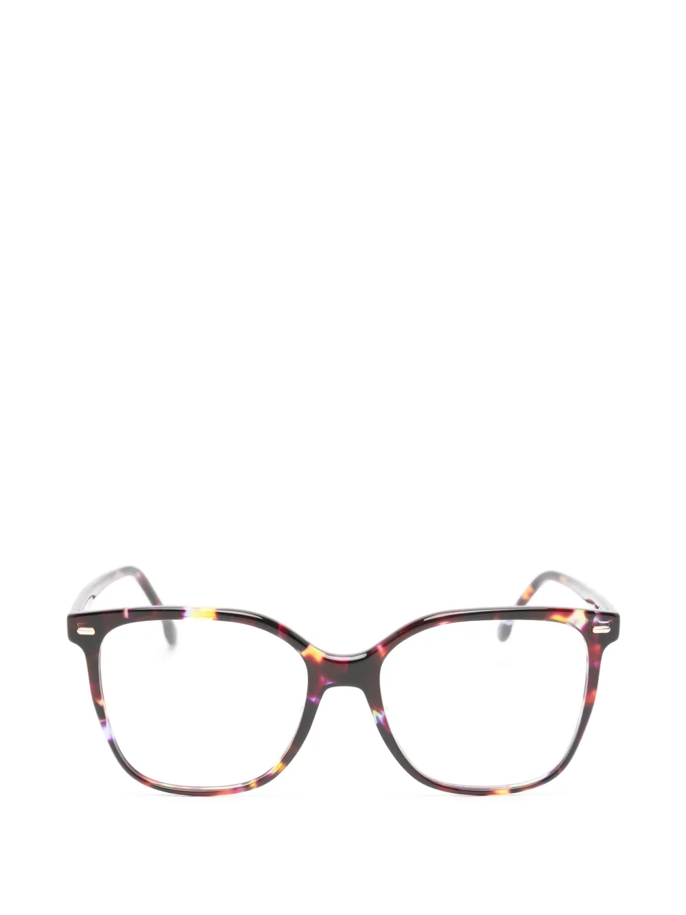 Carrera Occhiali geometrici con effetto tartarugato - Marrone
