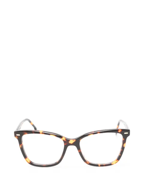 Carrera tortoiseshell-effect rectangle-frame glasses