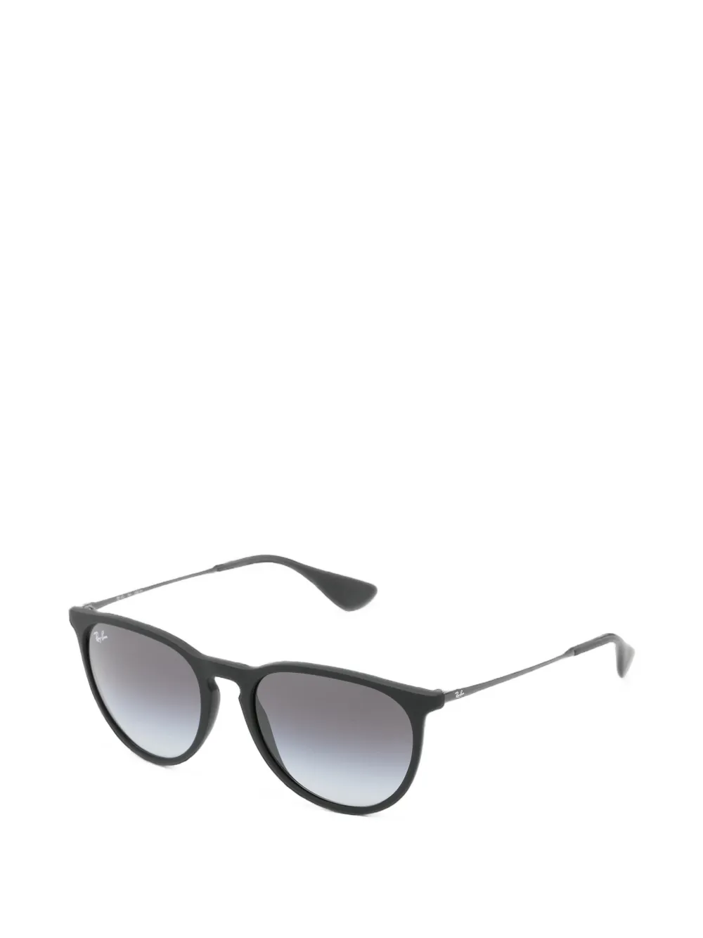 Ray-Ban Erika zonnebril met rond montuur Zwart