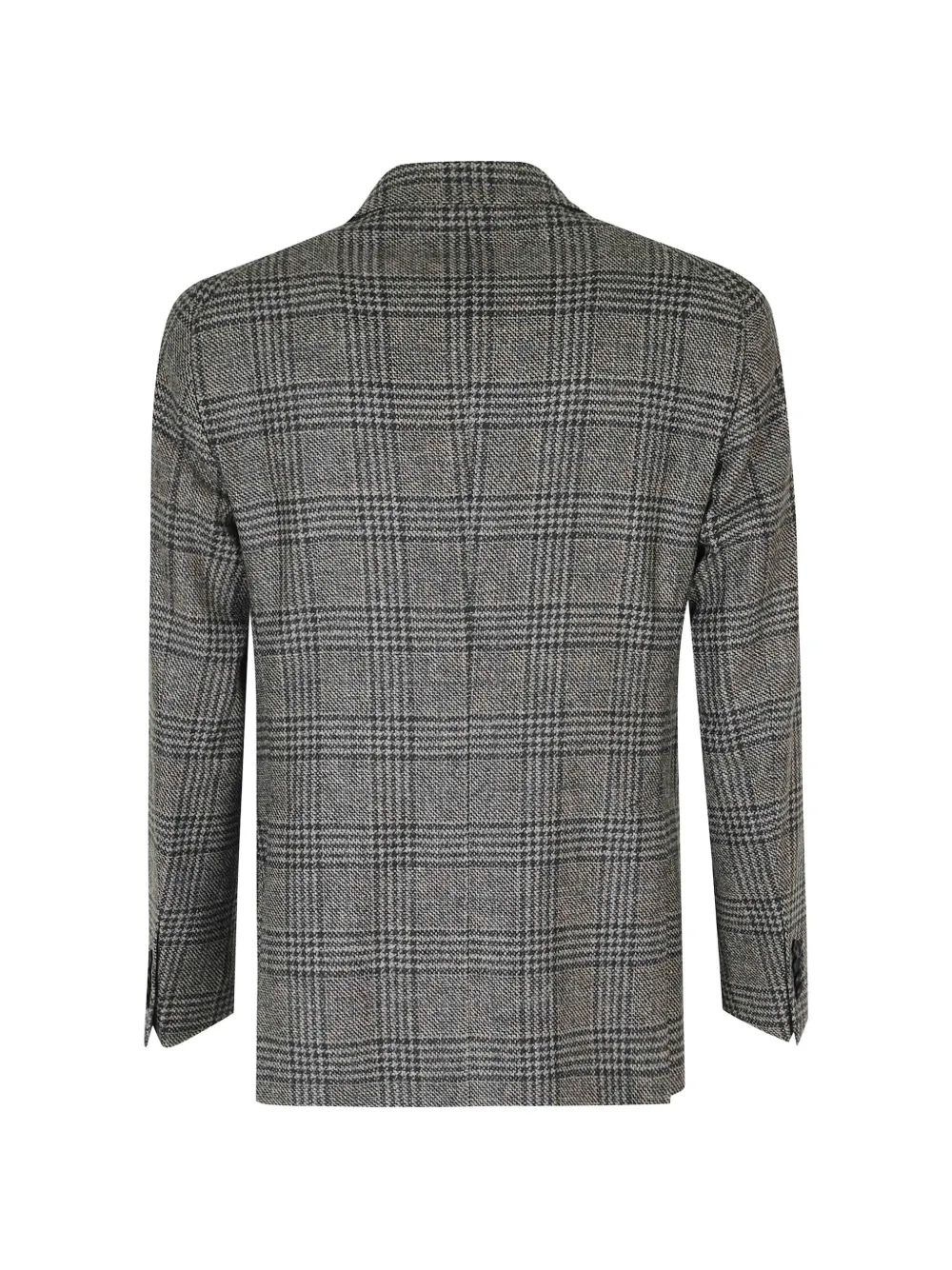 Tagliatore Prince of Wales geruite blazer Grijs