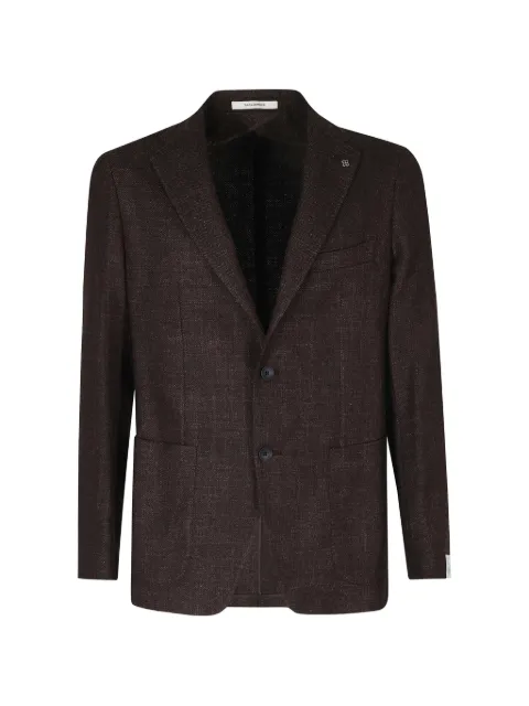 Tagliatore single-breasted notch-lapel blazer