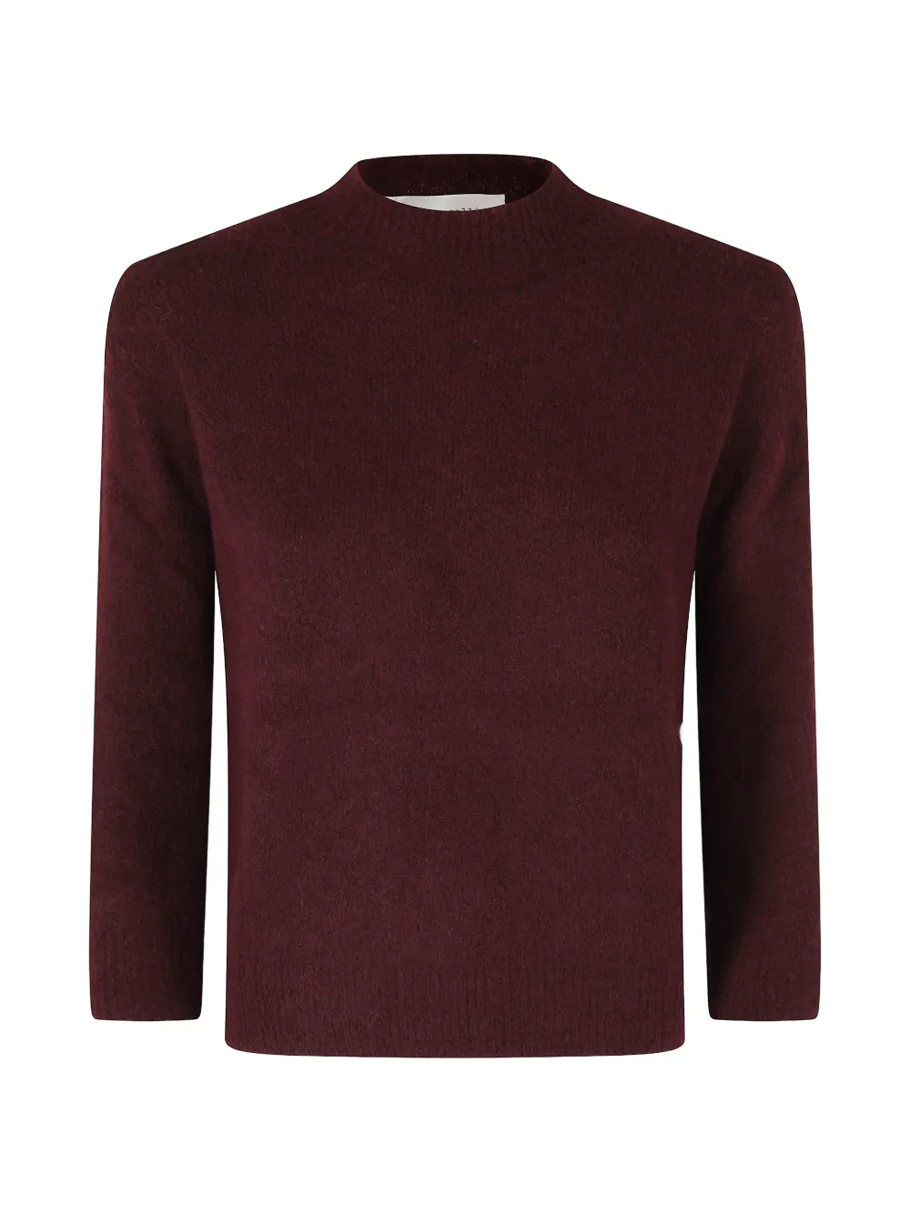Roberto Collina brushed-finish ribbed-trim jumper
