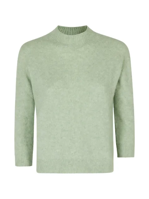 Roberto Collina Maglia Lupetto ribbed-trim mock-neck jumper