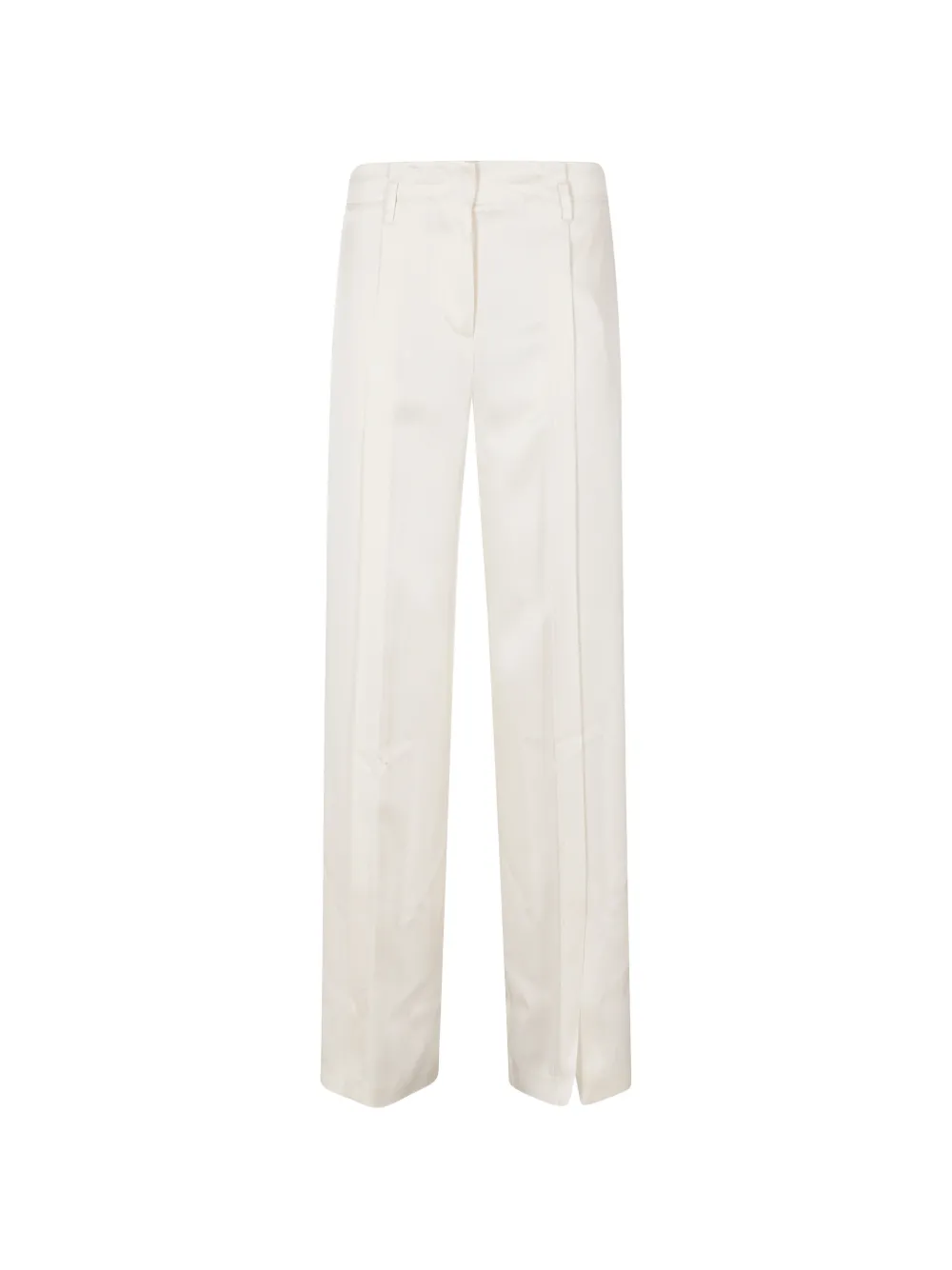 Semicouture Guiditta pressed-crease trousers Beige