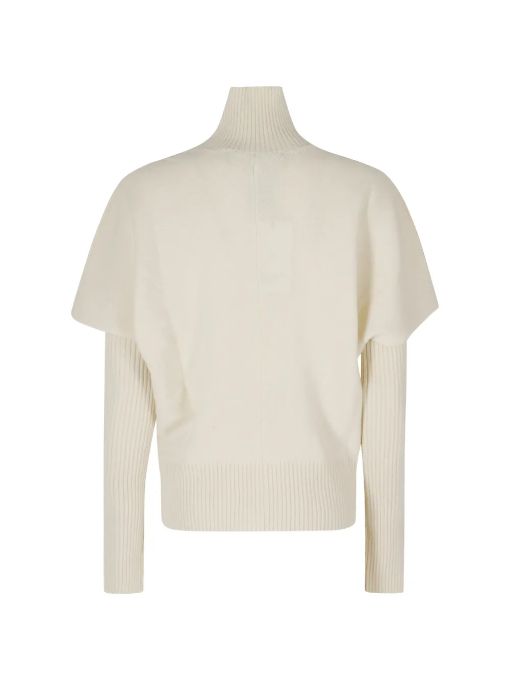 Federica Tosi Coltrui met gelaagde mouwen Beige