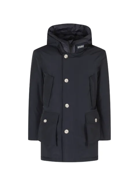 Woolrich Arctic hooded button-fastening coat