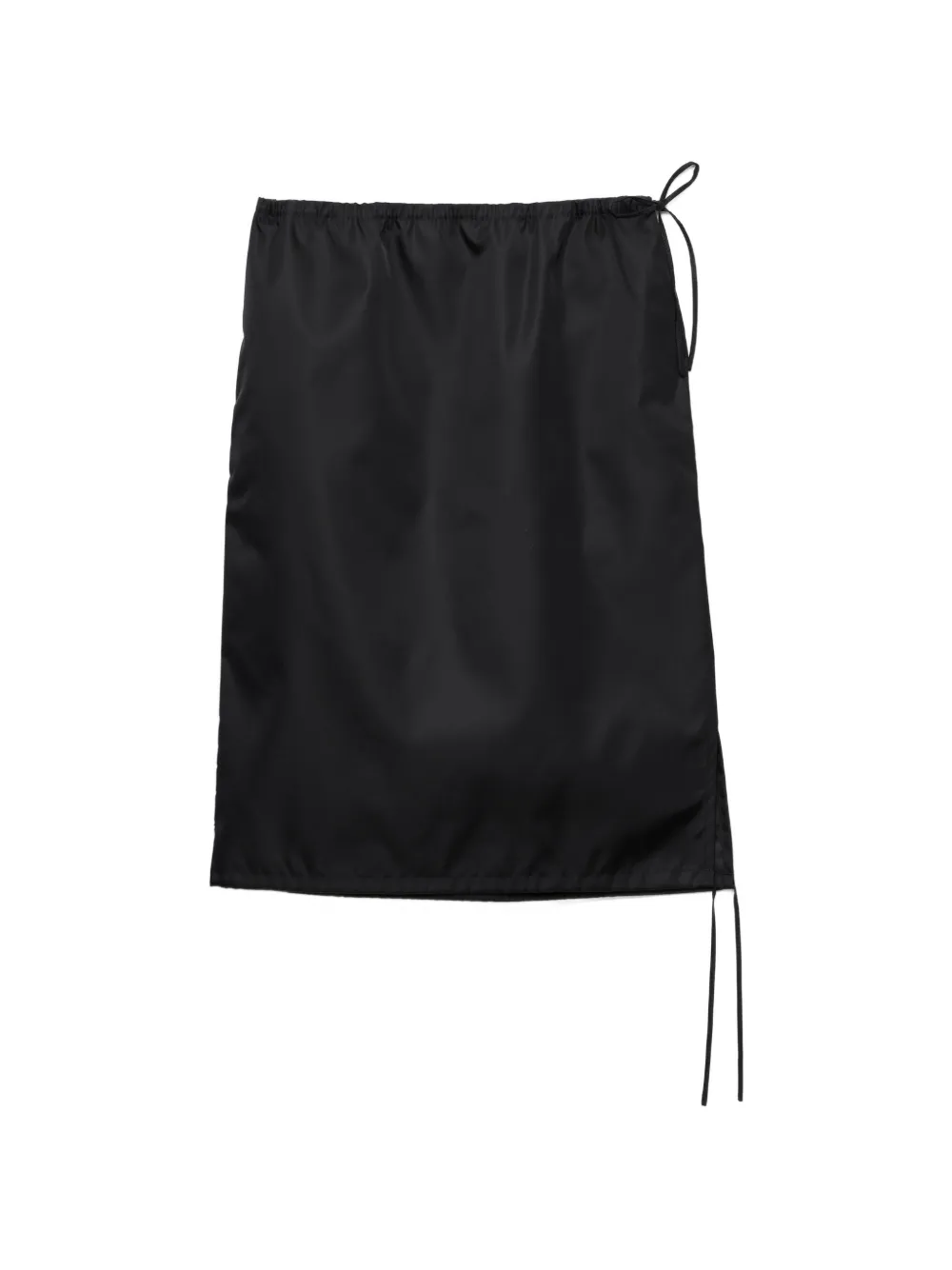 Prada Re-Nylon pencil skirt - Nero