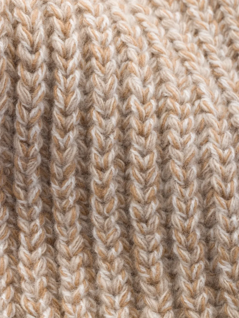 Prada Wollen en kasjmier sjaal Beige