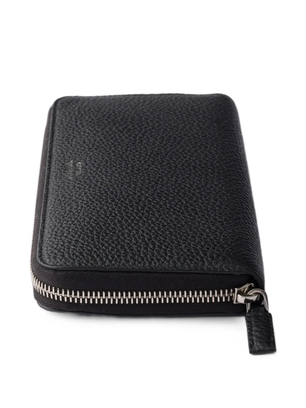 Prada portemonnee van leer Zwart