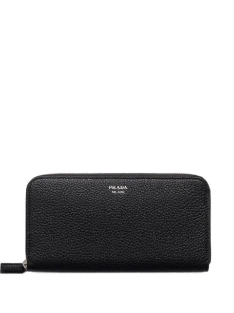 Prada leather wallet