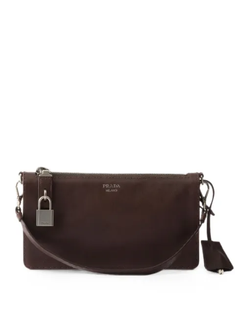 Prada nappa leather pouch