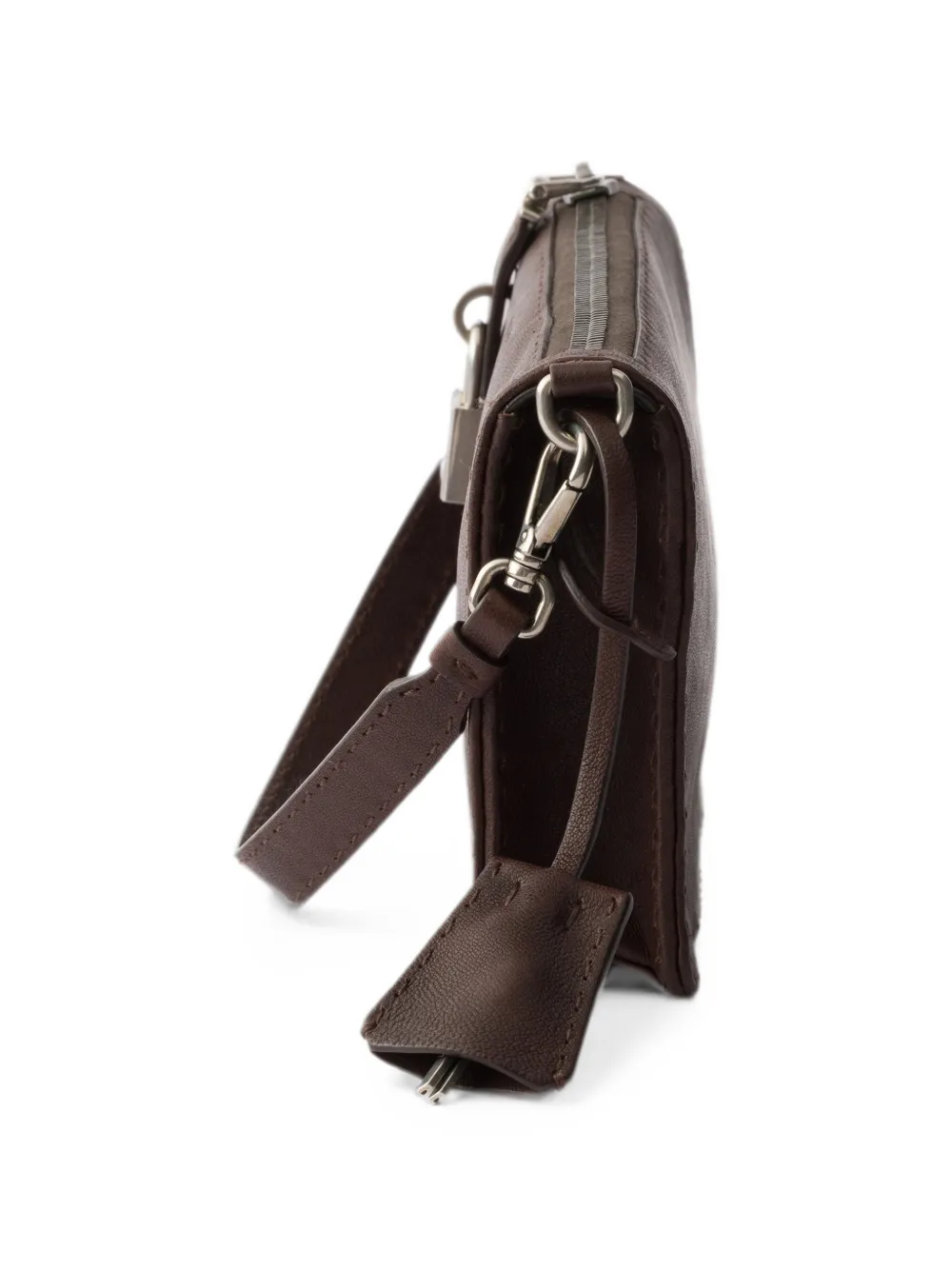 Prada Buidel van nappaleer Bruin
