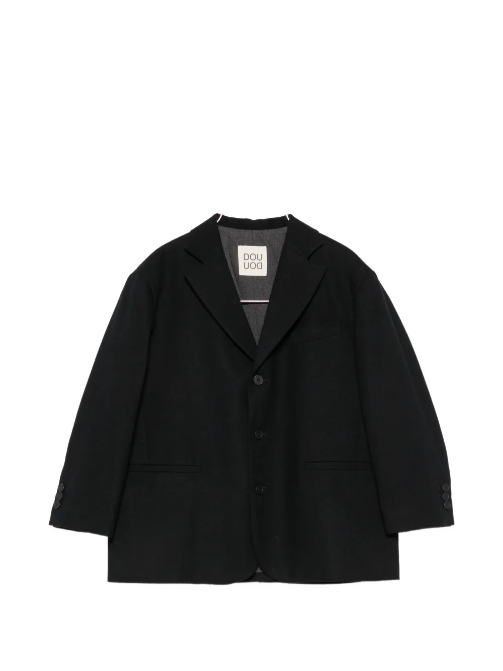 Douuod Kids single-breasted notched-lapels blazer - Blau