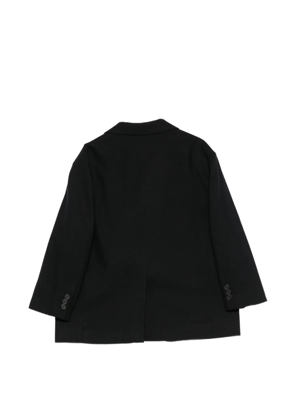 Douuod Kids single-breasted notched-lapels blazer Blauw