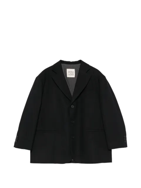 Douuod Kids single-breasted notched-lapels blazer