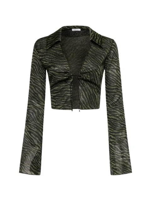 Oséree Animalier slim-fit shirt