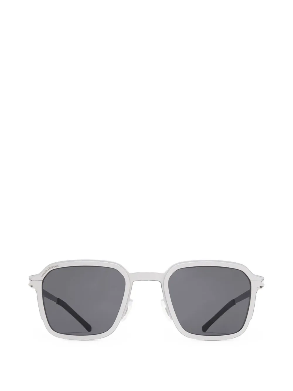 Mykita x Rimowa MR002 square-frame sunglasses - Argento