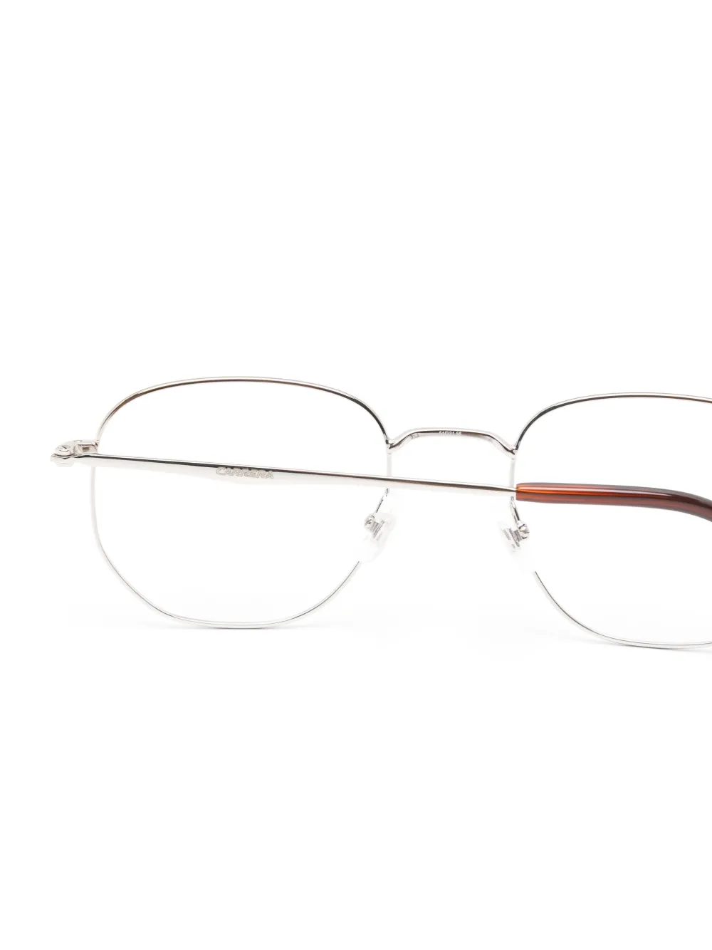 Carrera Bril met geometrisch montuur Zilver