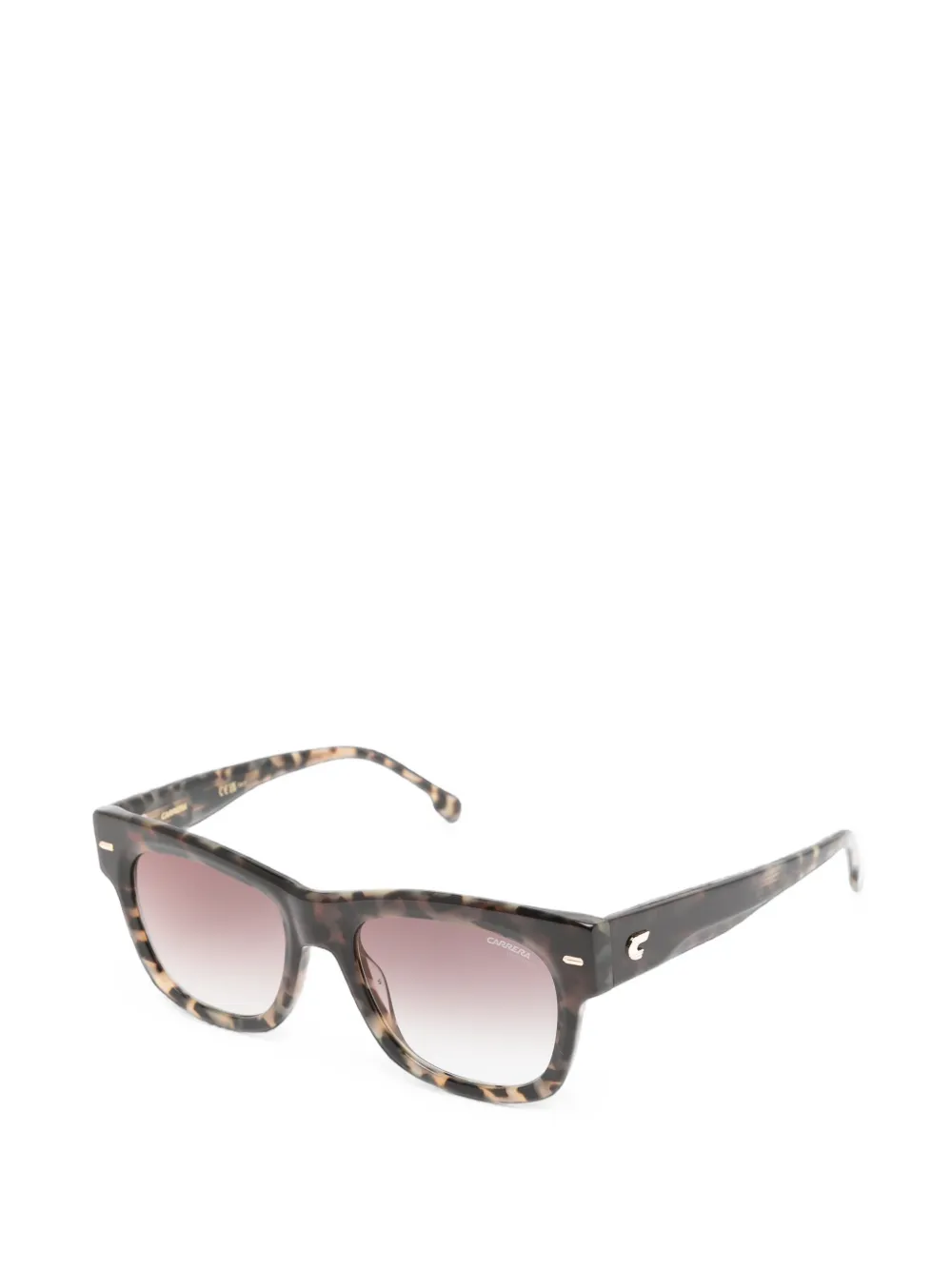 Carrera 3066S zonnebril met rechthoekig montuur Bruin