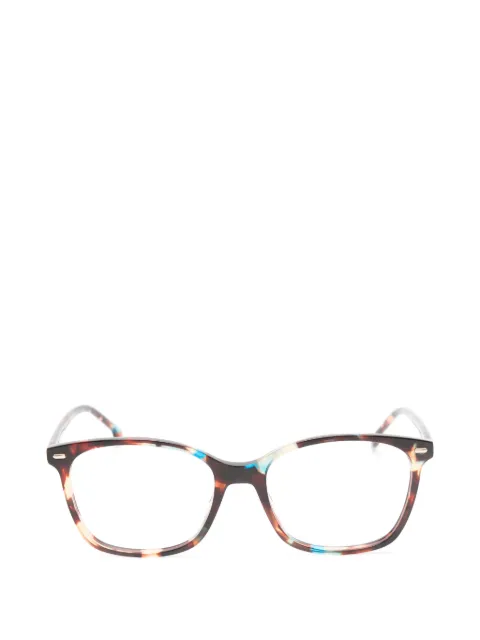 Carrera gafas con efecto de carey