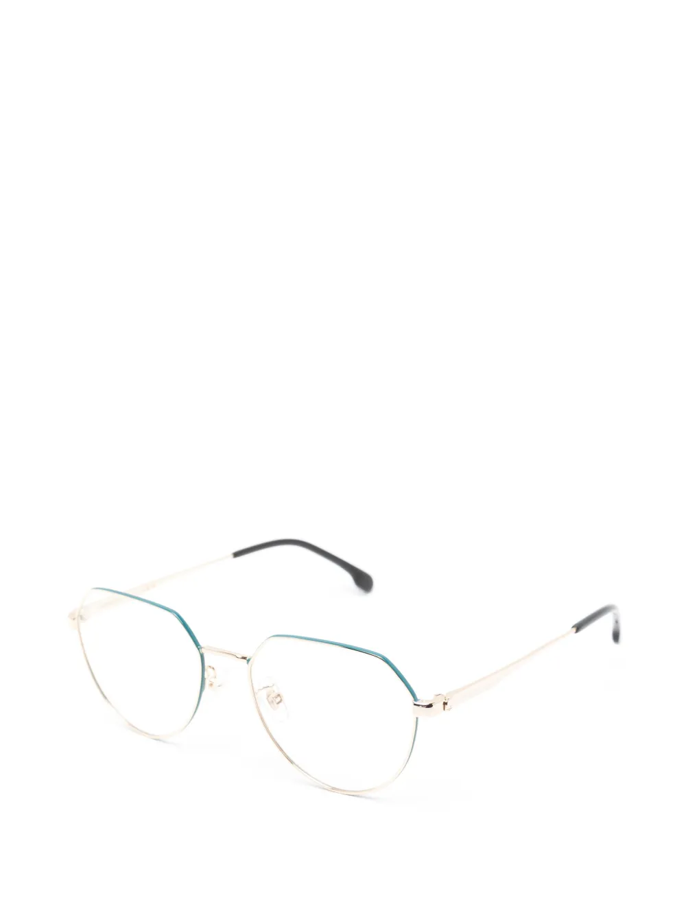 Carrera Bril met geometrisch montuur Goud