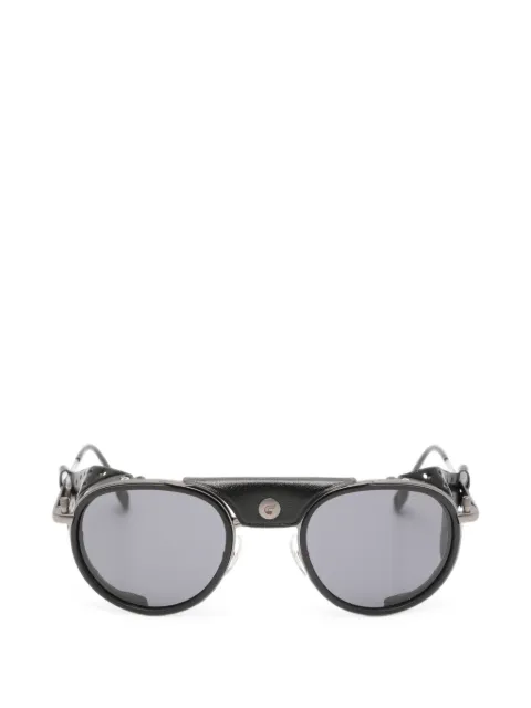 Carrera Sport round-frame perforated-shield sunglasses