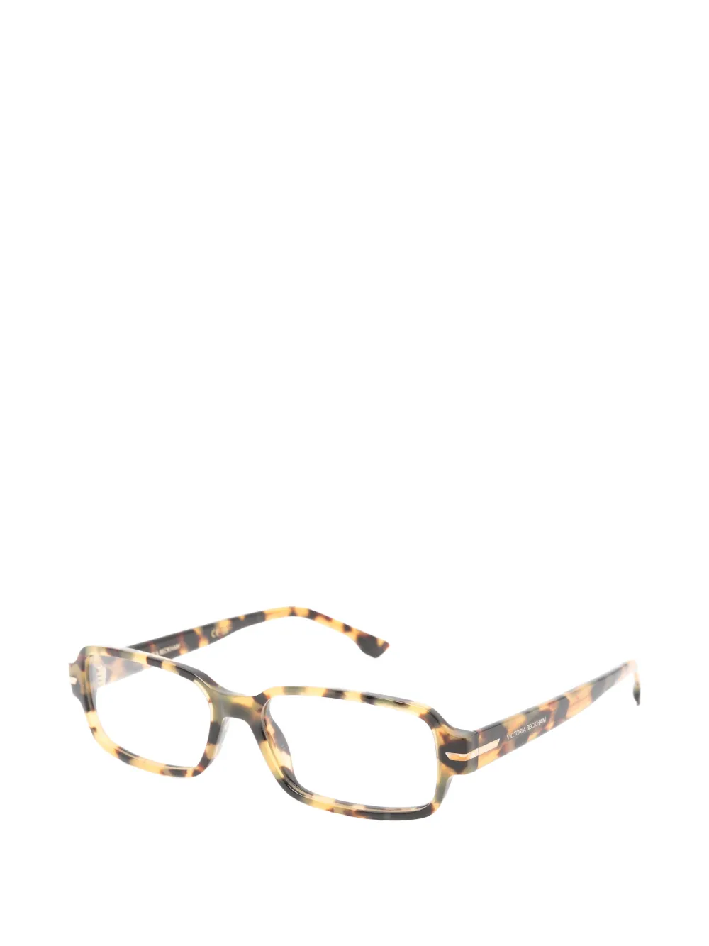 Victoria Beckham Eyewear Bril met schildpadschild-effect Bruin