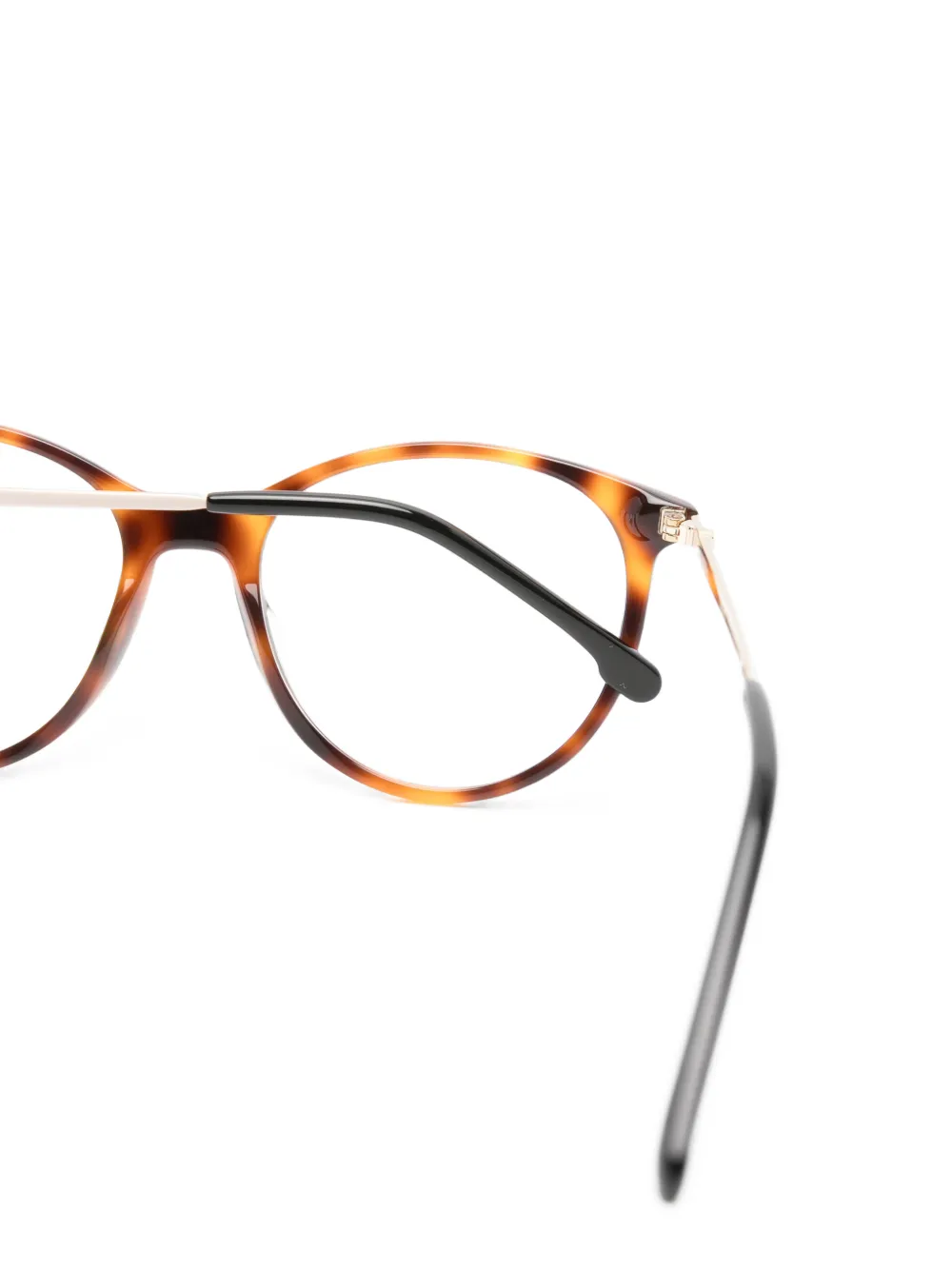 Carrera Bril met rond montuur Bruin