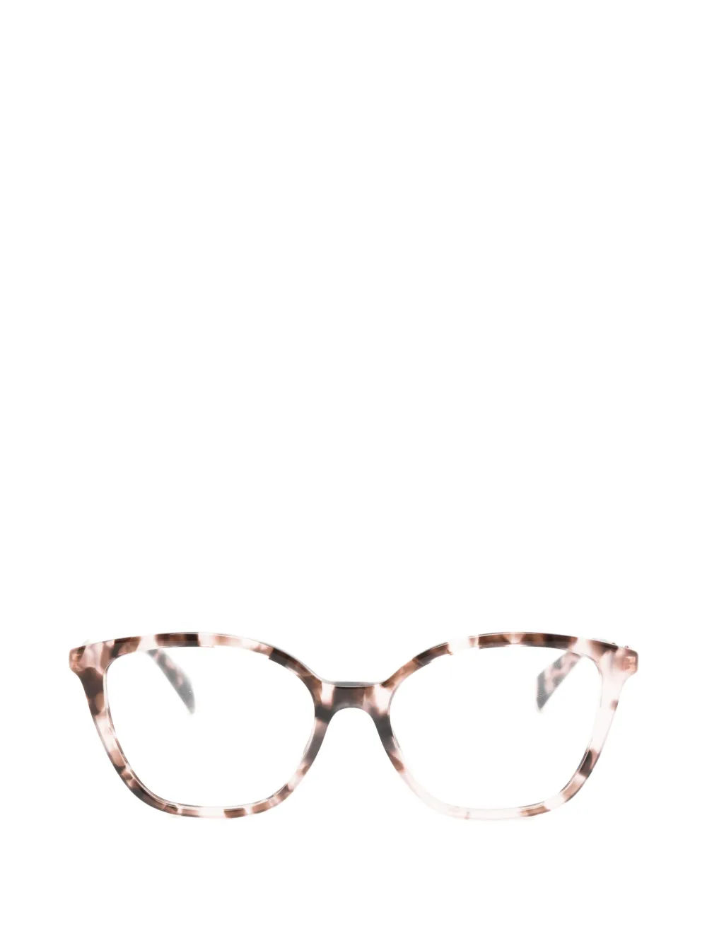 Prada Eyewear Zonnebril met schildpadschild-design Roze