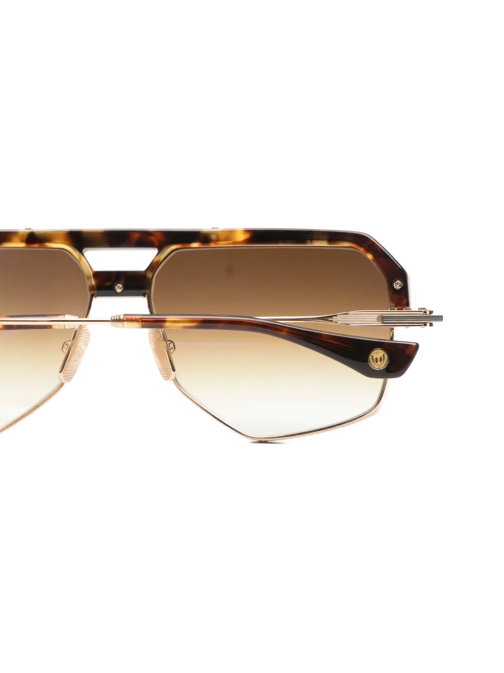 Dita Eyewear geometric-frame sunglasses Bruin