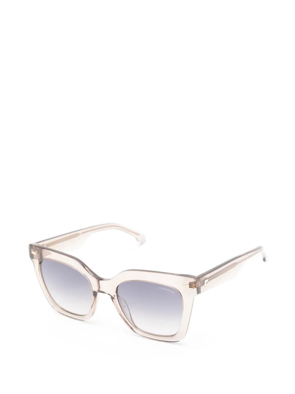 Carrera Zonnebril met vierkant montuur Beige