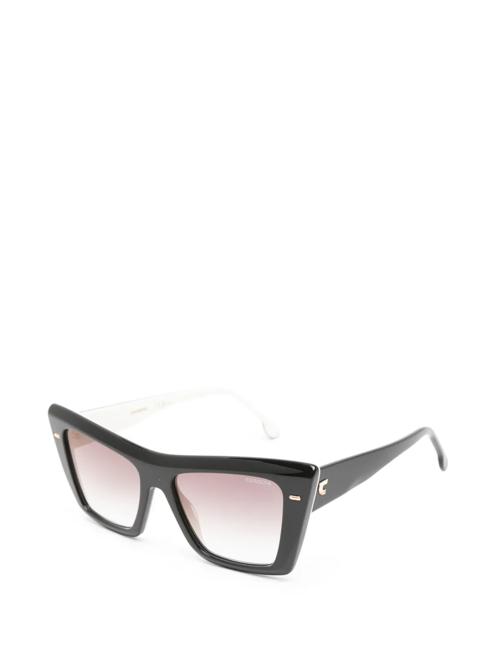 Carrera Zonnebril met cat-eye montuur Zwart