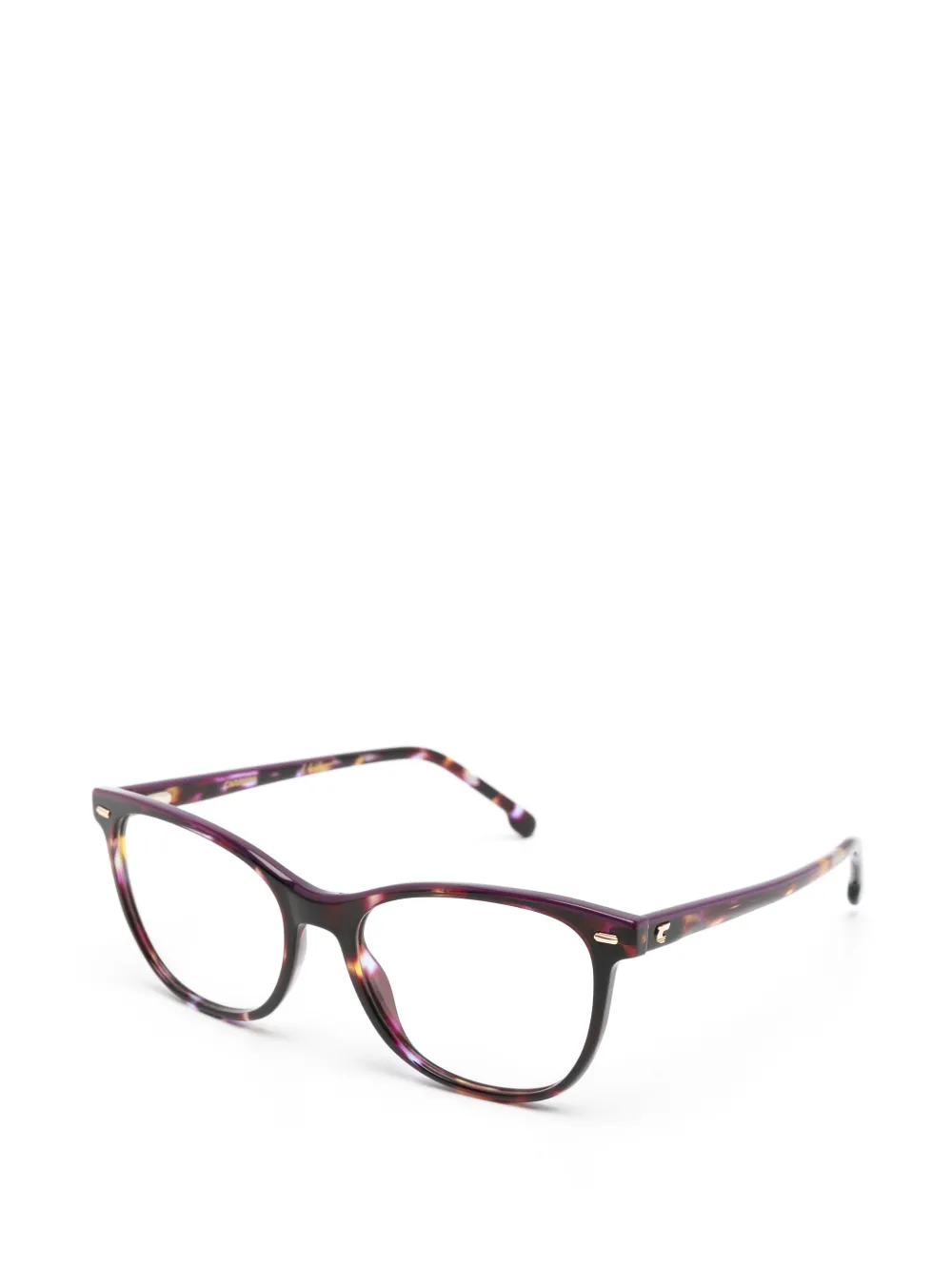 Carrera Bril met schildpadschild-effect Paars