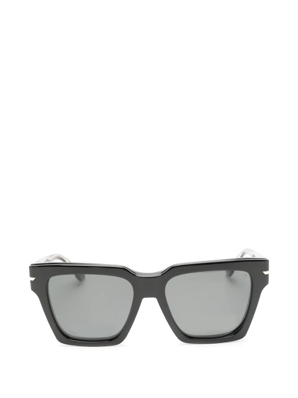 Victoria Beckham Eyewear Zonnebril met vierkant montuur Zwart