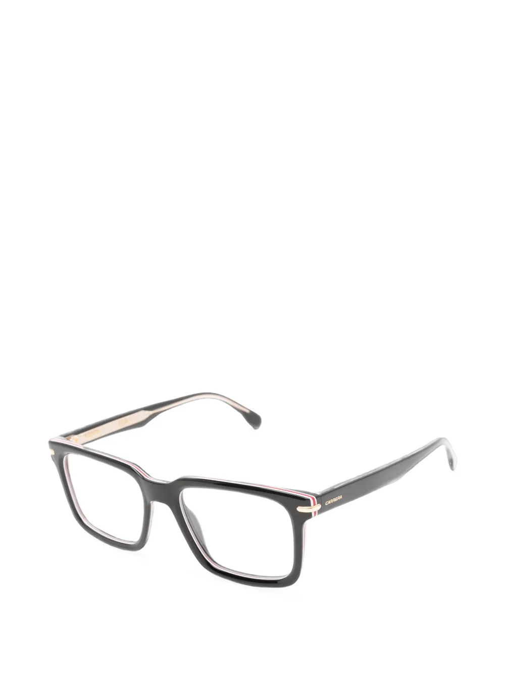 Carrera Bril met vierkant montuur Zwart