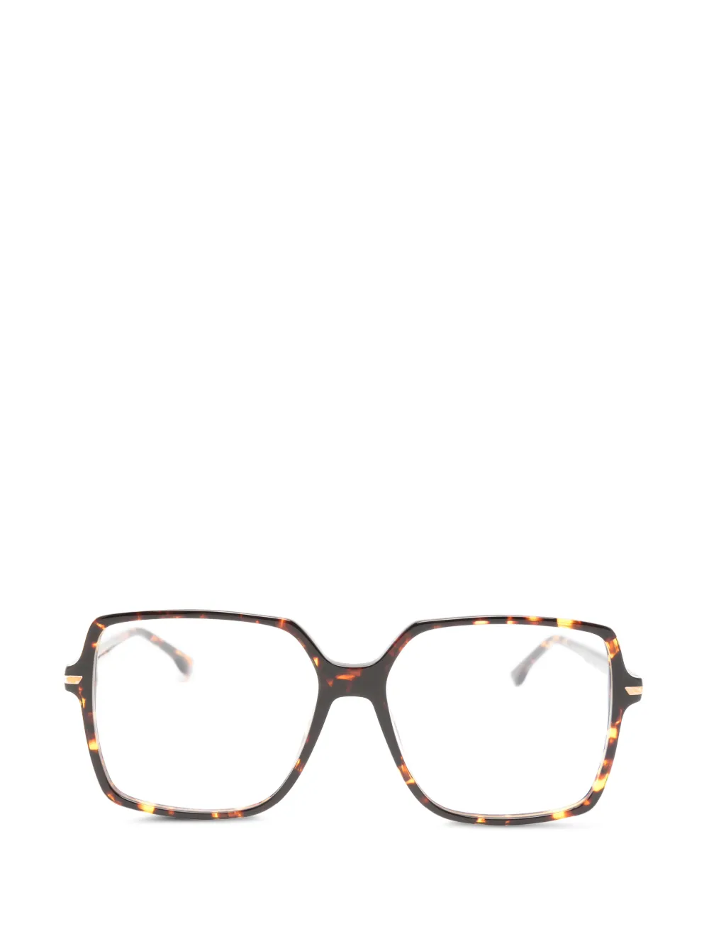 Victoria Beckham Eyewear tortoiseshell-effect square-frame glasses