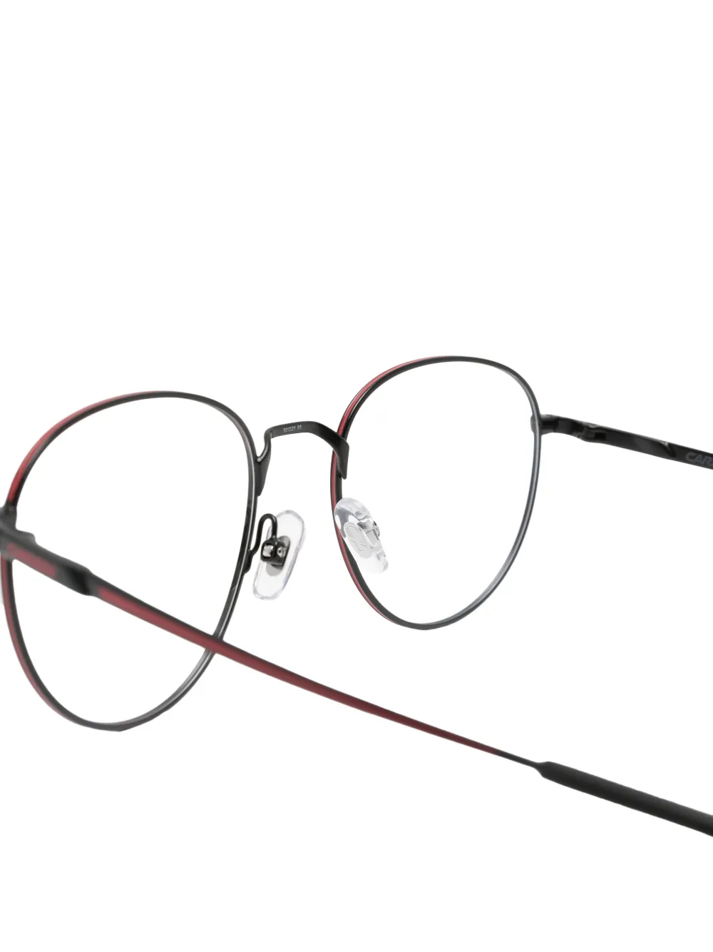 Carrera Bril met rond montuur Zwart