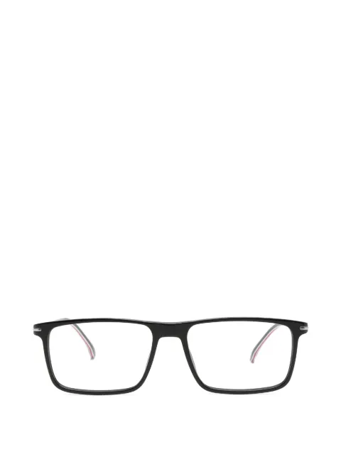 Carrera lentes con armazón rectangular