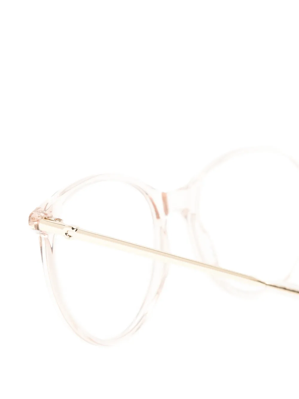 Carrera Bril met rond montuur Beige