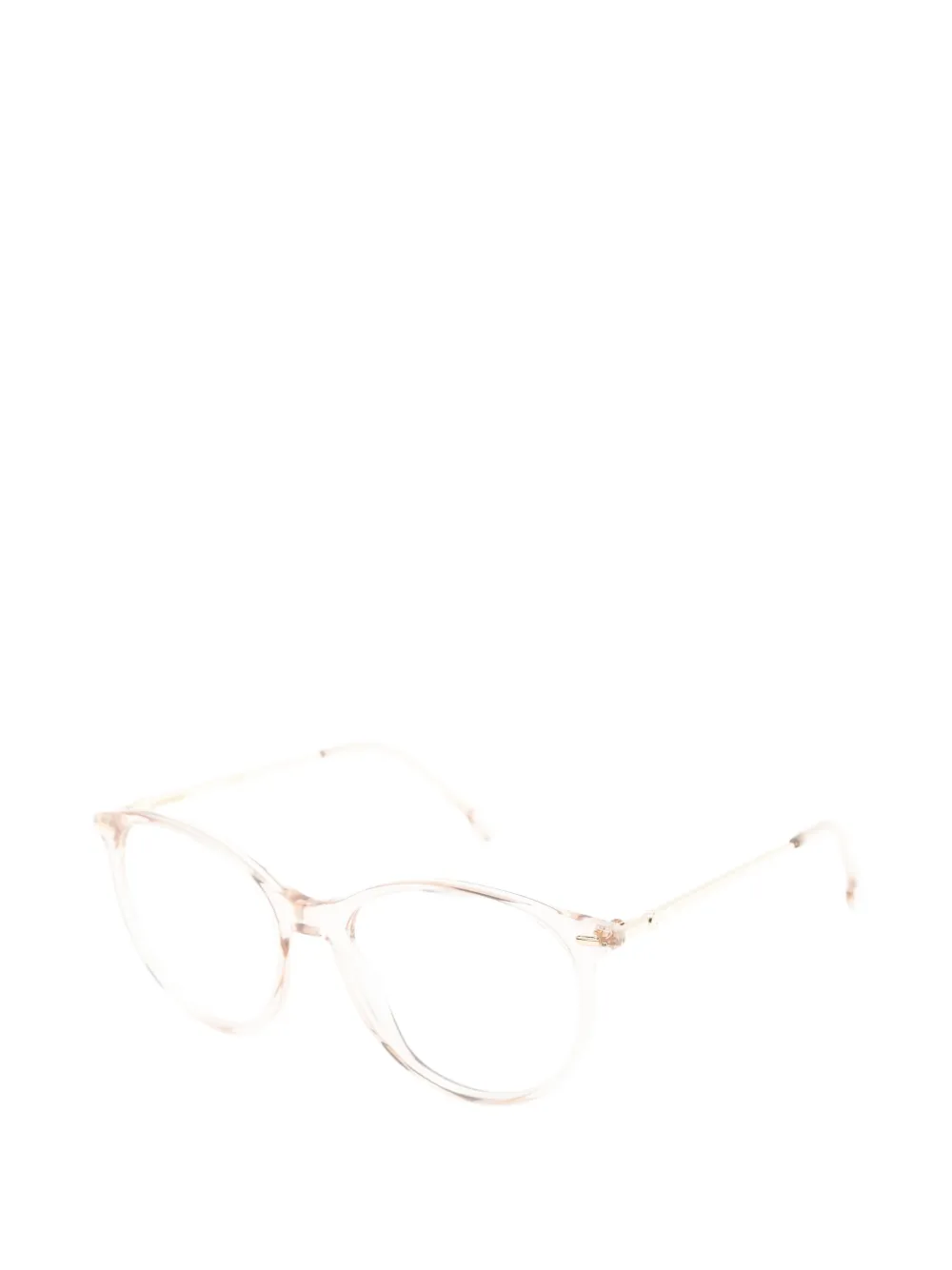 Carrera Bril met rond montuur Beige