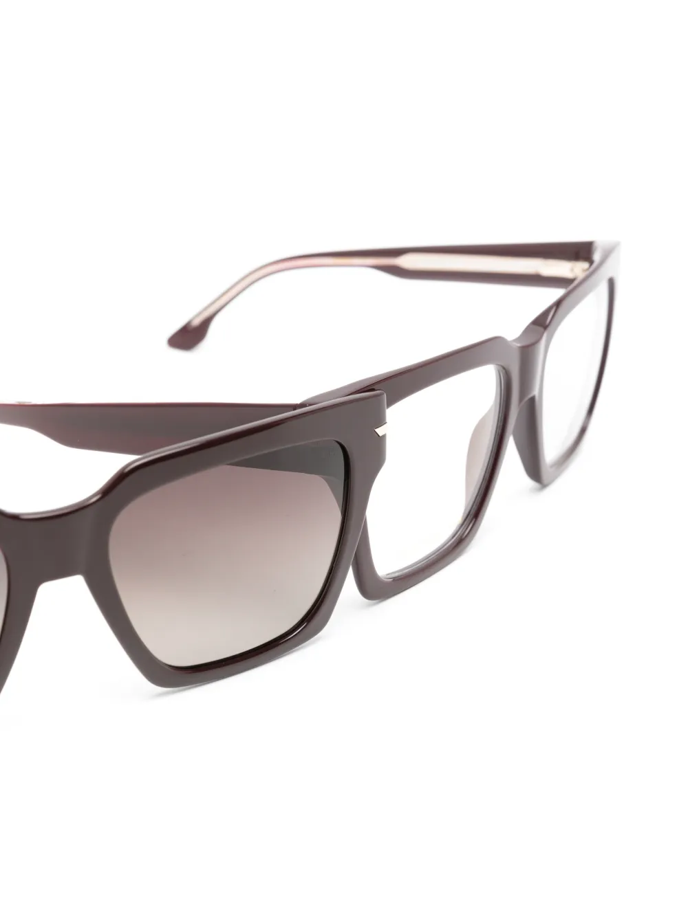 Victoria Beckham Eyewear Bril met vierkant montuur Rood
