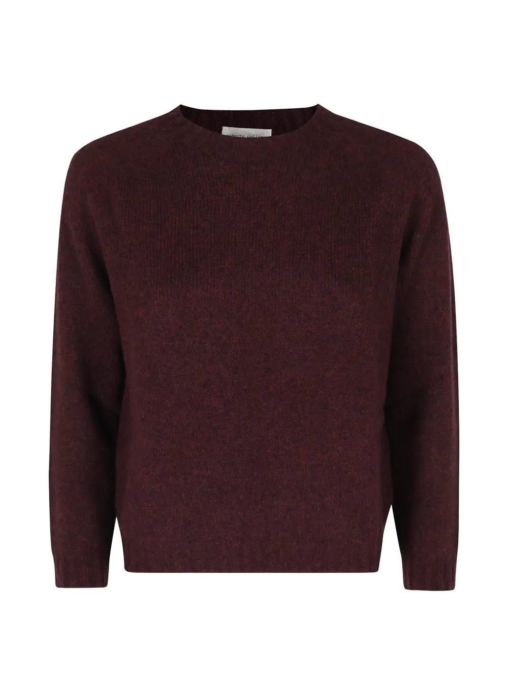 Roberto Collina Three-quarter sleeve wool-camel jumper