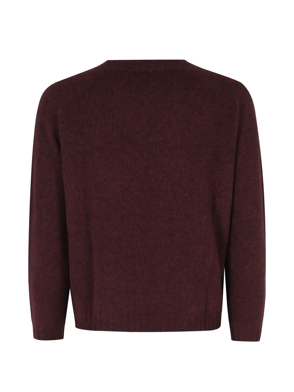 Roberto Collina Trui met driekwartmouwen Rood