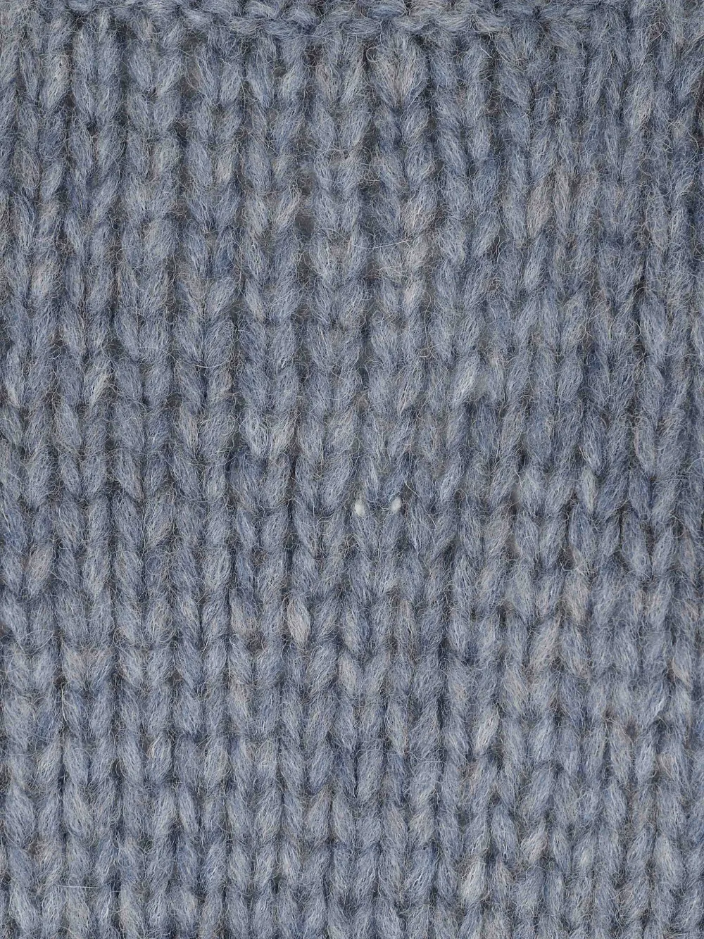 Roberto Collina Grofgebreide trui met elleboogmouwen Blauw